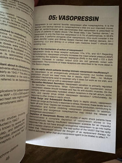 The Vasopressor & Inotrope Handbook