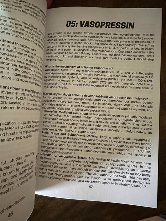 The Vasopressor & Inotrope Handbook